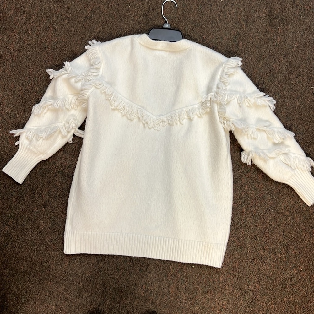 BiBi Cardigan with Fringe - Picture 2 of 2